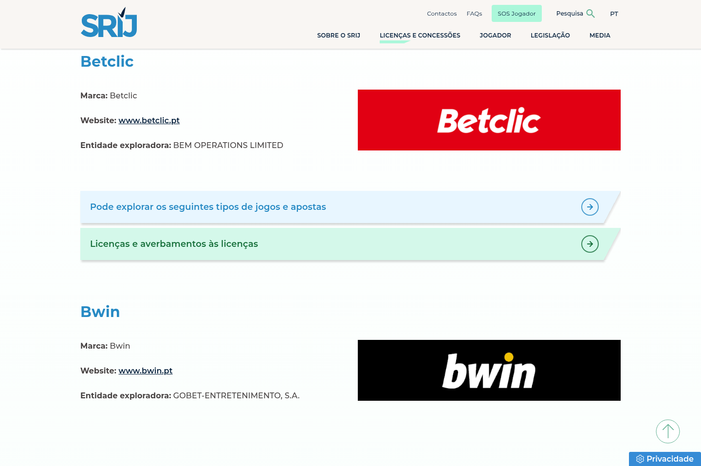 Qabda datata għal Betclic: Rekord primarju jew wiċċ uffiċjali